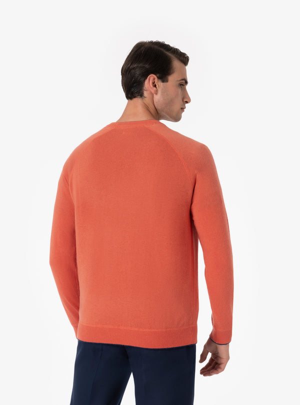 Pull col rond en cachemire mélangé - Porto
