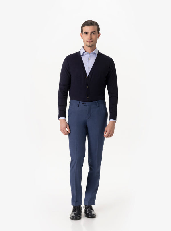 Sesia – Pantalone Uomo Tasca America in Lana Tasmania