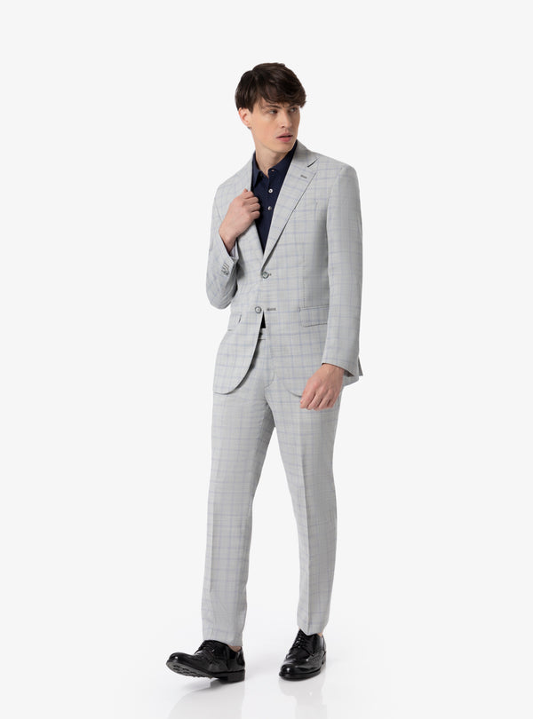 Abito con tasche a pattina e pantaloni con risvolto - Executive