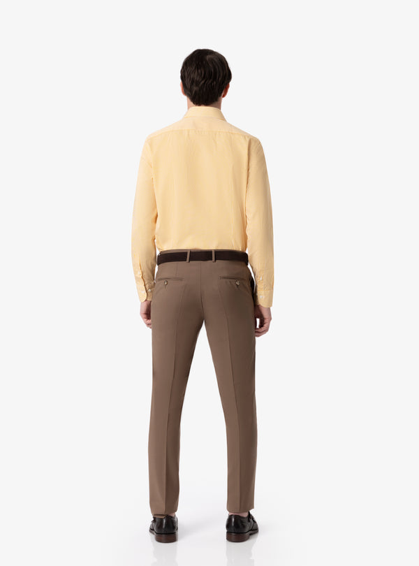 Camicia Regular collo francese in cotone - Pura Eleganza