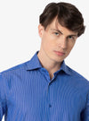 Camicia Regular collo francese in cotone - Pura Eleganza