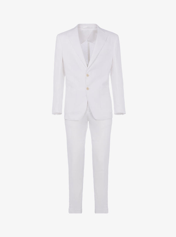 Abito in lino con Giacca Sfoderata e Pantaloni Tasca America - Urban Sleek - Fusaro Antonio dal 1893 - Fusaro Antonio