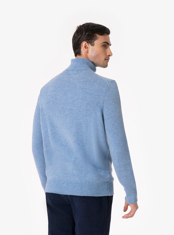 Altavilla – Maglia Uomo a Collo Alto in Misto Lana - Fusaro Antonio dal 1893 - Fusaro Antonio