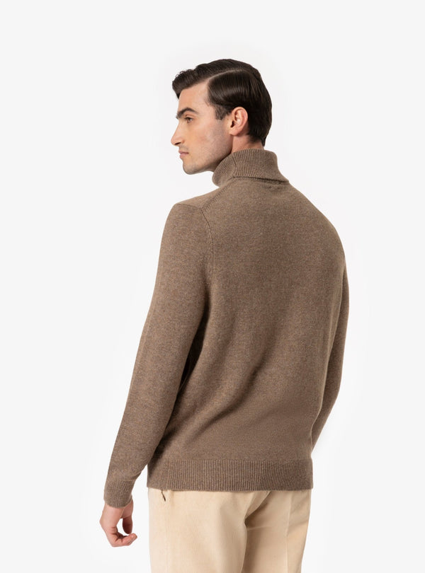 Altavilla – Maglia Uomo a Collo Alto in Misto Lana - Fusaro Antonio dal 1893 - Fusaro Antonio