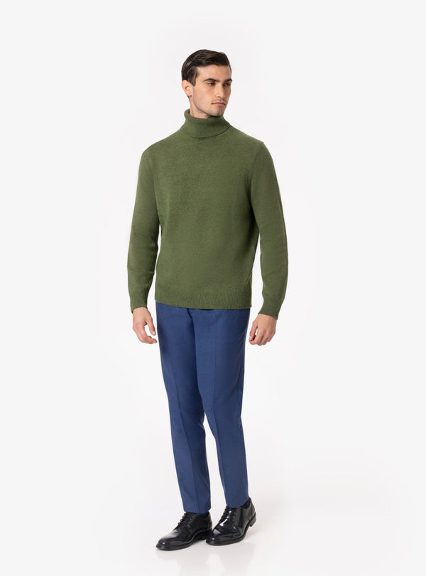 Altavilla – Maglia Uomo a Collo Alto in Misto Lana - Fusaro Antonio dal 1893 - Fusaro Antonio