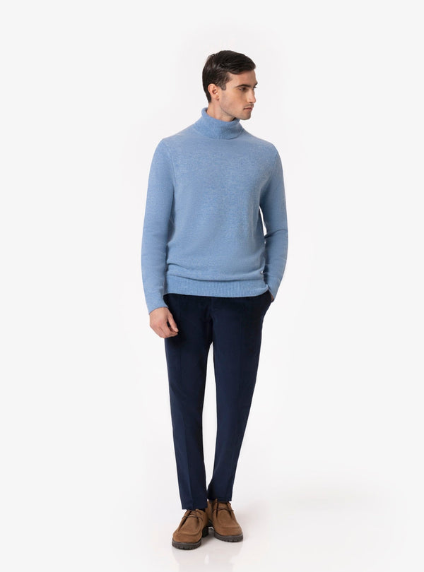 Altavilla – Maglia Uomo a Collo Alto in Misto Lana - Fusaro Antonio dal 1893 - Fusaro Antonio