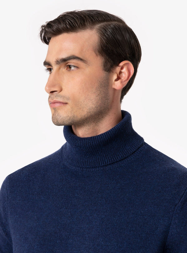 Altavilla – Maglia Uomo a Collo Alto in Misto Lana - Fusaro Antonio dal 1893 - Fusaro Antonio