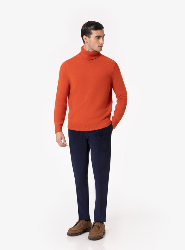 Altavilla – Maglia Uomo a Collo Alto in Misto Lana - Fusaro Antonio dal 1893 - Fusaro Antonio