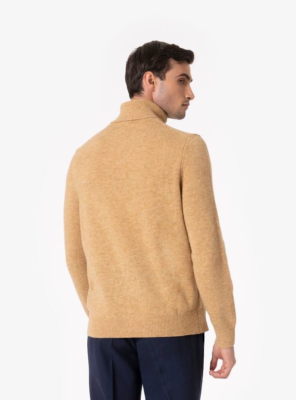 Altavilla – Maglia Uomo a Collo Alto in Misto Lana - Fusaro Antonio dal 1893 - Fusaro Antonio