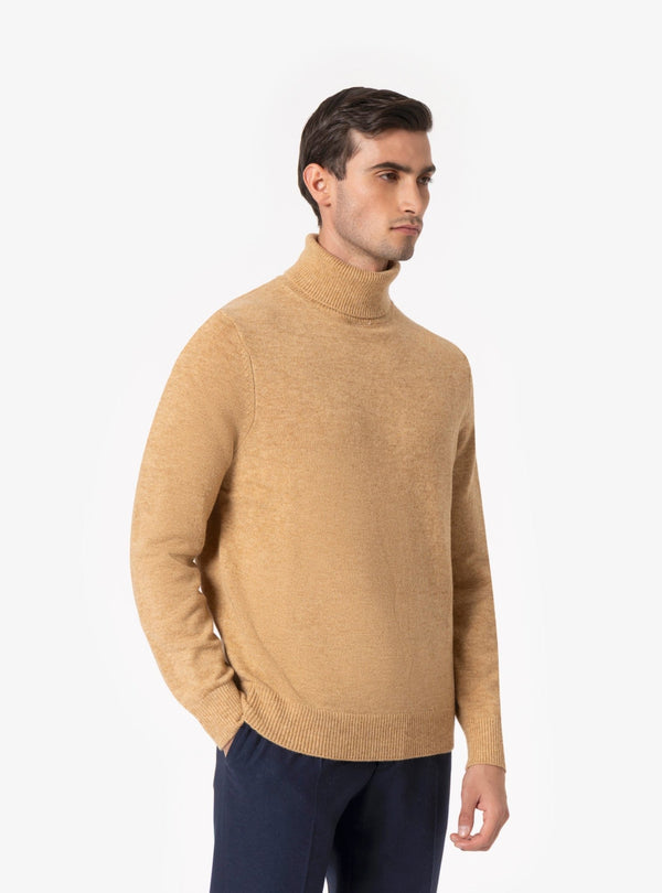 Altavilla – Maglia Uomo a Collo Alto in Misto Lana - Fusaro Antonio dal 1893 - Fusaro Antonio