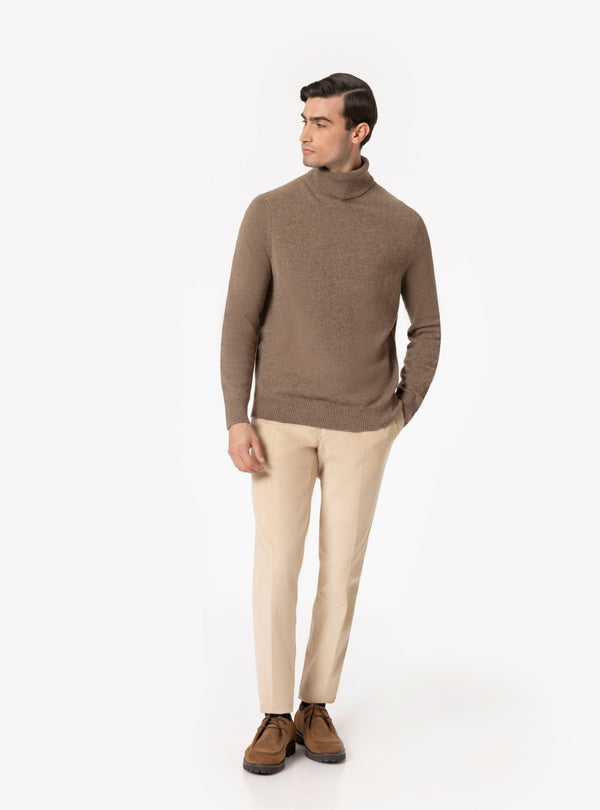 Altavilla – Maglia Uomo a Collo Alto in Misto Lana - Fusaro Antonio dal 1893 - Fusaro Antonio