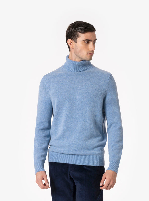 Altavilla – Maglia Uomo a Collo Alto in Misto Lana - Fusaro Antonio dal 1893 - Fusaro Antonio