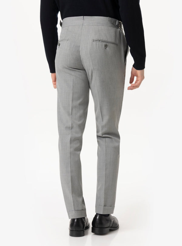 Brenta – Pantalone Uomo con Fibbia in Lana Tasmania - Fusaro Antonio dal 1893 - Fusaro Antonio