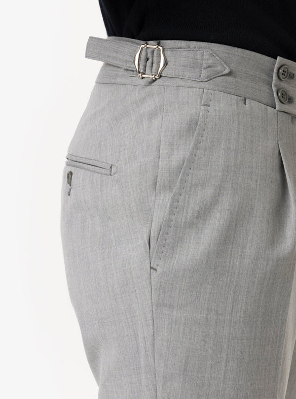 Brenta – Pantalone Uomo con Fibbia in Lana Tasmania - Fusaro Antonio dal 1893 - Fusaro Antonio