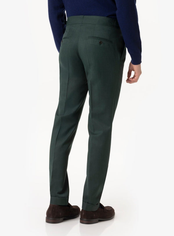 Brenta – Pantalone Uomo con Fibbia in Lana Tasmania - Fusaro Antonio dal 1893 - Fusaro Antonio