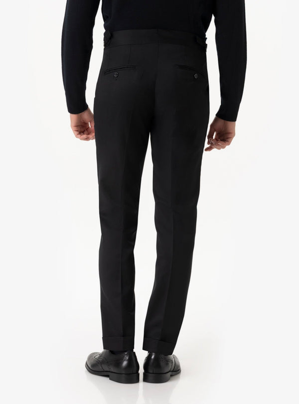 Brenta – Pantalone Uomo con Fibbia in Lana Tasmania - Fusaro Antonio dal 1893 - Fusaro Antonio