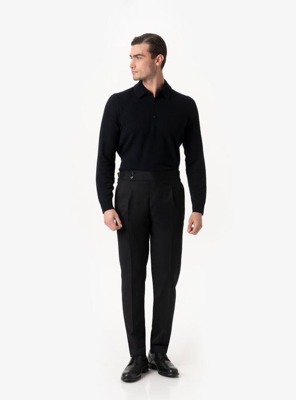 Brenta – Pantalone Uomo con Fibbia in Lana Tasmania - Fusaro Antonio dal 1893 - Fusaro Antonio