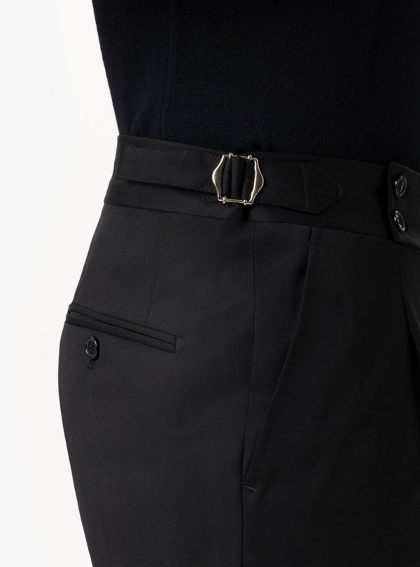 Brenta – Pantalone Uomo con Fibbia in Lana Tasmania - Fusaro Antonio dal 1893 - Fusaro Antonio