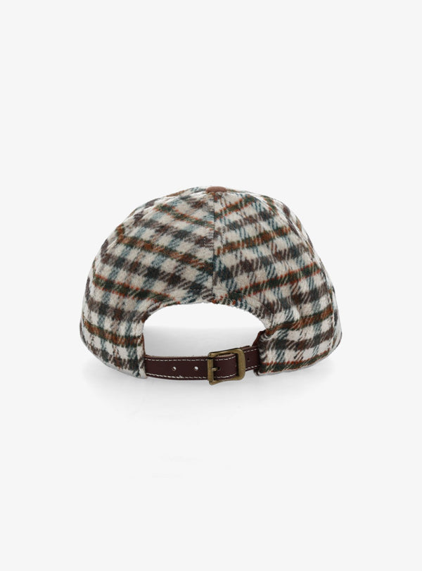 Brunico – Berretto Uomo a Quadretti Marroni in Stile Classico Invernale - Fusaro Antonio dal 1893 - Fusaro Antonio