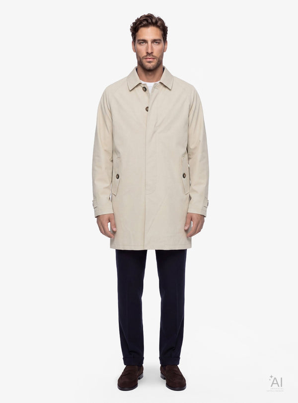 Caban Uomo in Nylon Impermeabile - Fusaro Antonio dal 1893 - Fusaro Antonio
