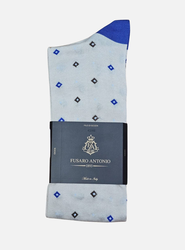 Calzini in Filo di Scozia con Decorazione - Titeuf - Fusaro Antonio dal 1893 - Fusaro Antonio