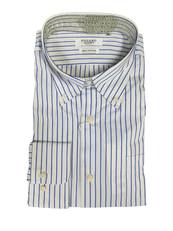 Camicia Botton - Down in Cotone - Partenope - Fusaro Antonio dal 1893 - Fusaro Antonio