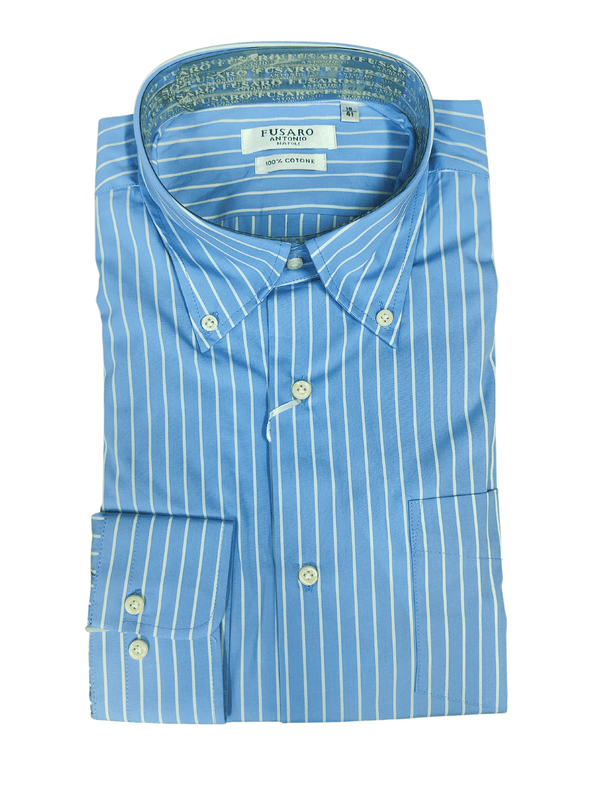 Camicia Botton - Down in Cotone - Partenope - Fusaro Antonio dal 1893 - Fusaro Antonio