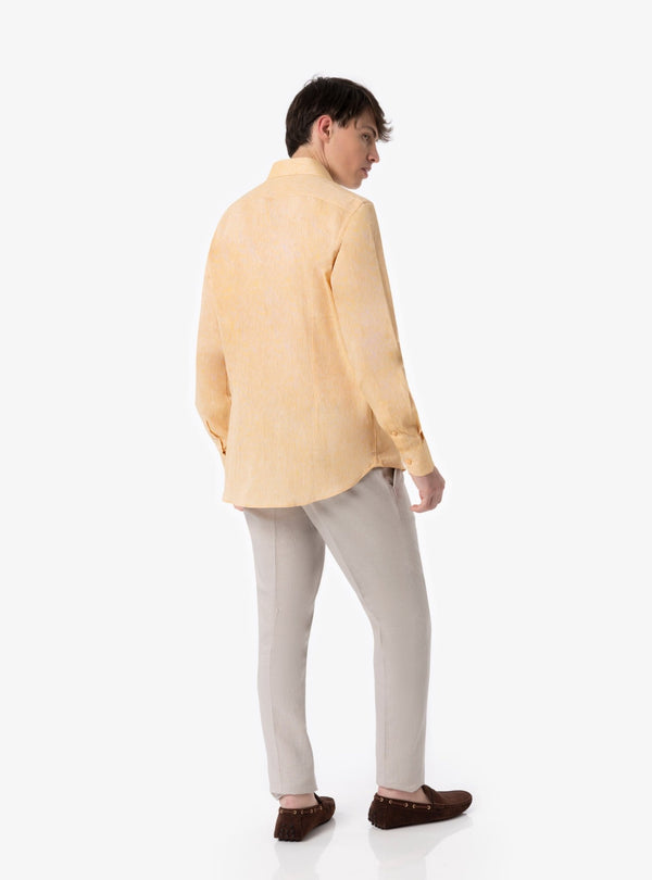 Camicia collo francese in lino cotone - Fusaro Antonio dal 1893 - Fusaro Antonio