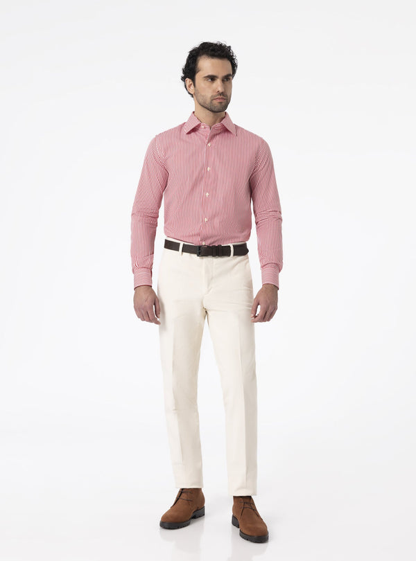 Camicia manica lunga in Cotone - Old Money - Fusaro Antonio dal 1893 - Fusaro Antonio