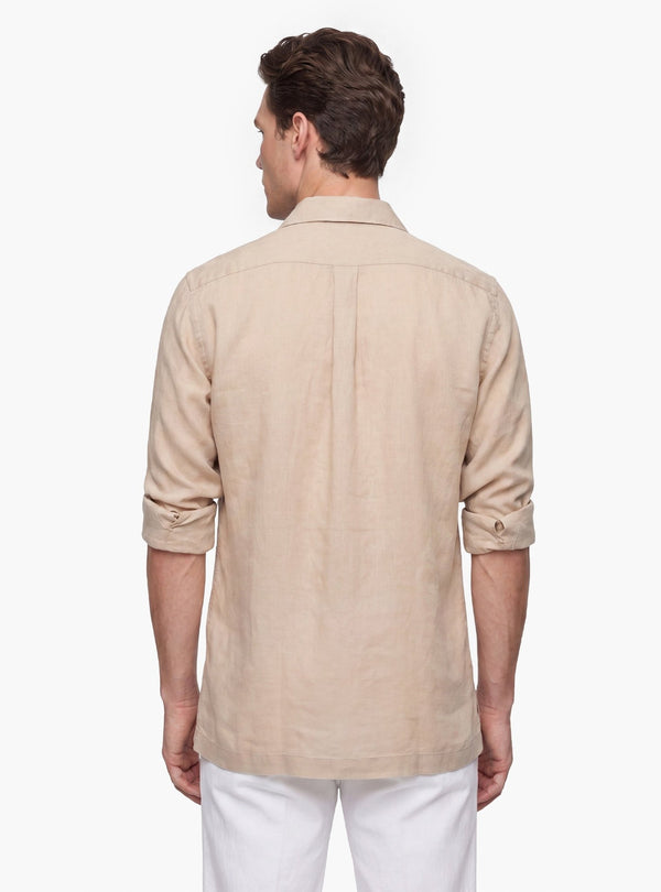 Camicia Uomo Bowling in Lino e Cotone - Fusaro Antonio dal 1893 - Fusaro Antonio