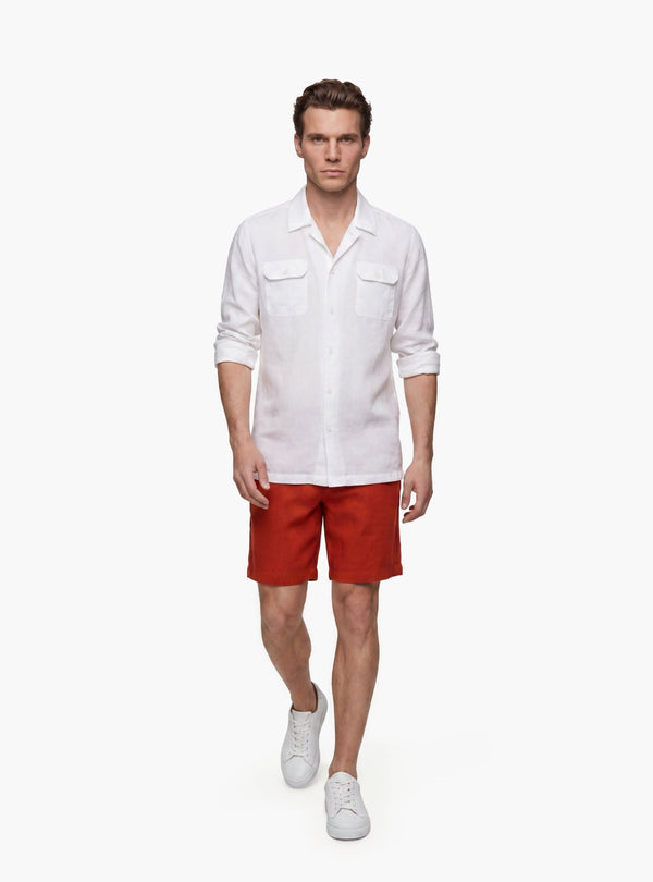 Camicia Uomo Bowling in Lino e Cotone - Fusaro Antonio dal 1893 - Fusaro Antonio