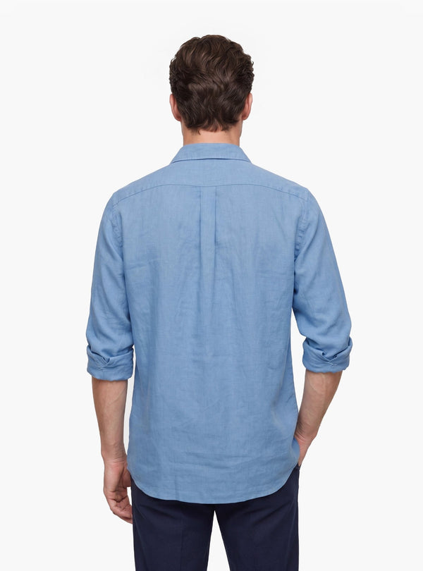 Camicia Uomo Bowling in Lino e Cotone - Fusaro Antonio dal 1893 - Fusaro Antonio