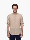 Camicia Uomo Coreana in Lino e Cotone - Fusaro Antonio dal 1893 - Fusaro Antonio