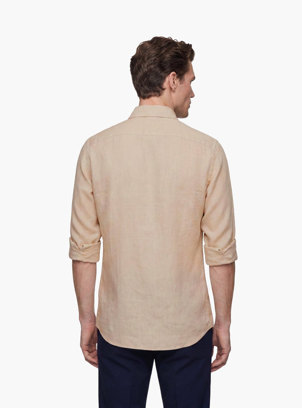 Camicia Uomo Coreana in Lino e Cotone - Fusaro Antonio dal 1893 - Fusaro Antonio
