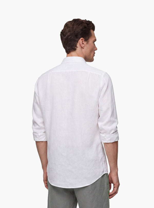 Camicia Uomo Coreana in Lino e Cotone - Fusaro Antonio dal 1893 - Fusaro Antonio