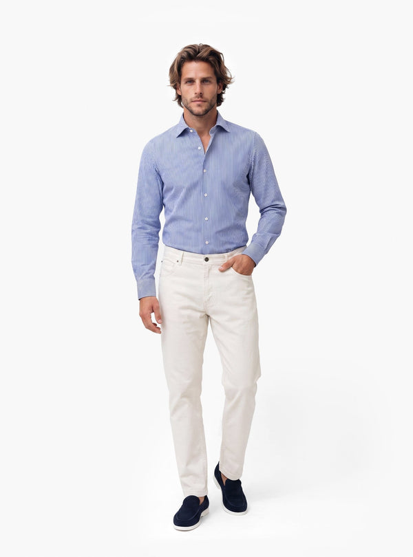 Camicia Uomo Slim Fit in Cotone - Fusaro Antonio dal 1893 - Fusaro Antonio