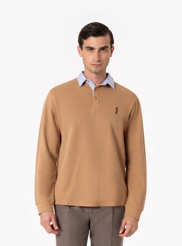 Caposele – Polo Uomo Manica Lunga in Cotone Interlock - Fusaro Antonio dal 1893 - Fusaro Antonio