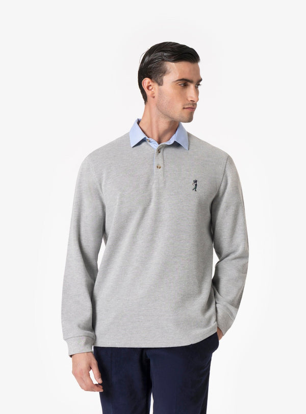 Caposele – Polo Uomo Manica Lunga in Cotone Interlock - Fusaro Antonio dal 1893 - Fusaro Antonio