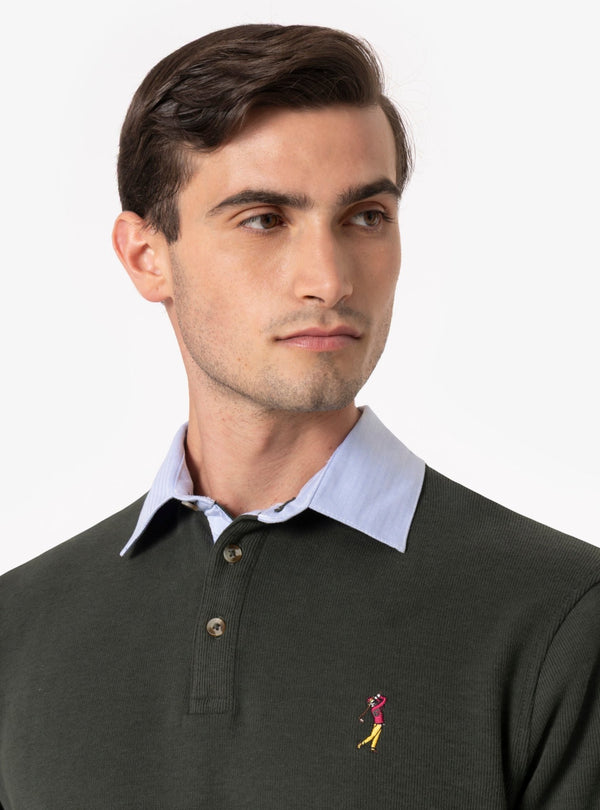 Caposele – Polo Uomo Manica Lunga in Cotone Interlock - Fusaro Antonio dal 1893 - Fusaro Antonio