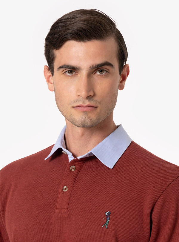 Caposele – Polo Uomo Manica Lunga in Cotone Interlock - Fusaro Antonio dal 1893 - Fusaro Antonio