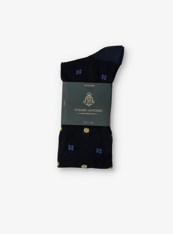 Capri – Calza Fantasia Uomo in Filo di Scozia - Fusaro Antonio dal 1893 - Fusaro Antonio