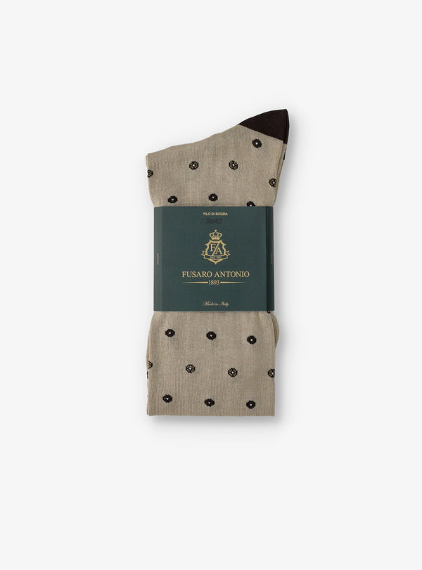 Capri – Calza Fantasia Uomo in Filo di Scozia - Fusaro Antonio dal 1893 - Fusaro Antonio