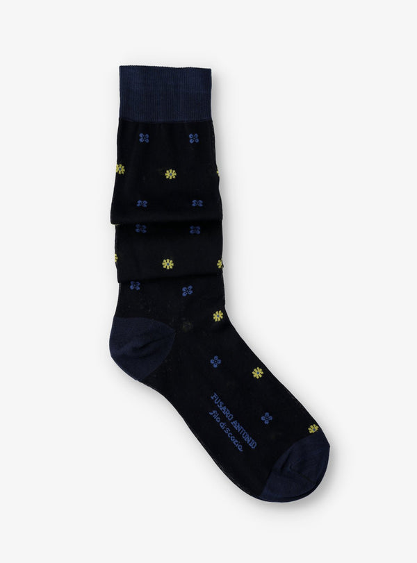 Capri – Calza Fantasia Uomo in Filo di Scozia - Fusaro Antonio dal 1893 - Fusaro Antonio