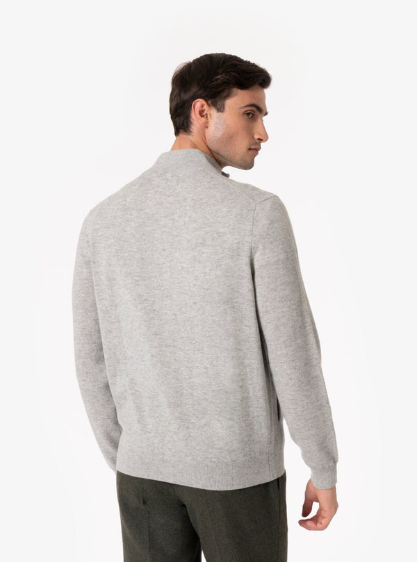Capriolo – Maglia Uomo Zip Intera in Lana e Cashmere - Fusaro Antonio dal 1893 - Fusaro Antonio