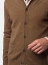 Cardigan Collo Alto Uomo in Lana e Cashmere - Fusaro Antonio dal 1893 - Fusaro Antonio