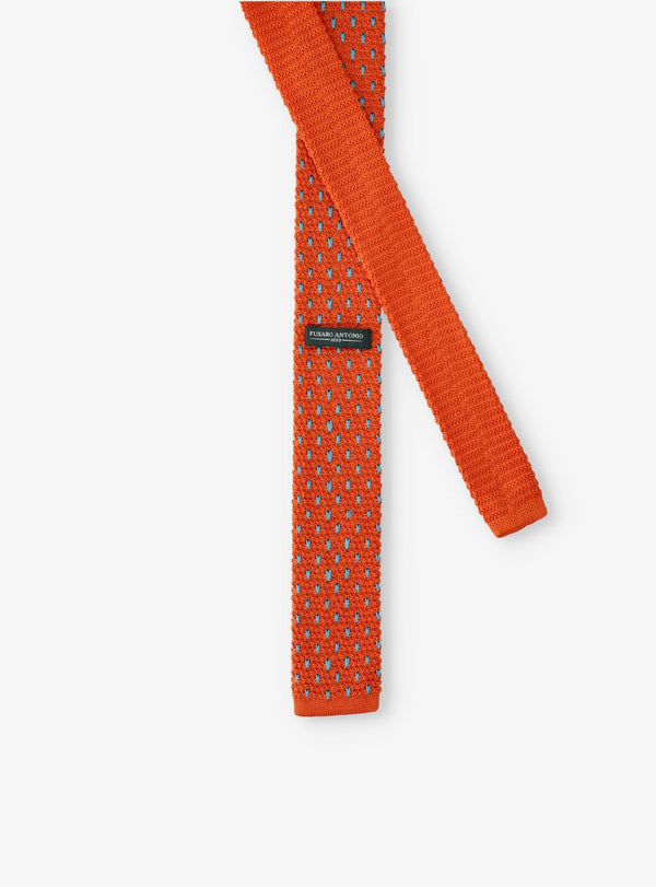 Cravatta Uomo in Maglina – Eleganza Disinvolta in Chiave Contemporanea - Fusaro Antonio dal 1893 - Fusaro Antonio