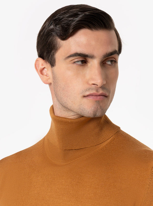 Dolomia – Maglia Uomo Collo Alto in Lana Merino - Fusaro Antonio dal 1893 - Fusaro Antonio