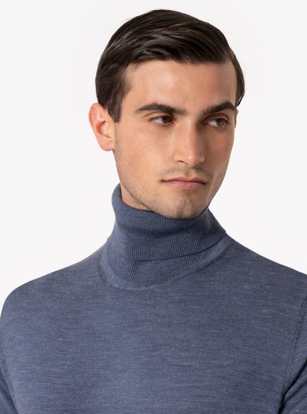 Dolomia – Maglia Uomo Collo Alto in Lana Merino - Fusaro Antonio dal 1893 - Fusaro Antonio