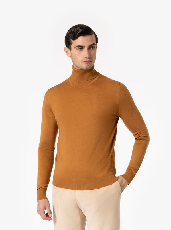 Dolomia – Maglia Uomo Collo Alto in Lana Merino - Fusaro Antonio dal 1893 - Fusaro Antonio