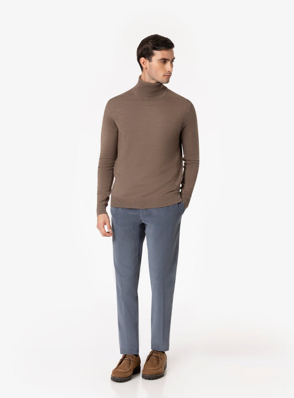 Dolomia – Maglia Uomo Collo Alto in Lana Merino - Fusaro Antonio dal 1893 - Fusaro Antonio